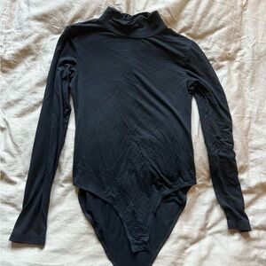 Black Long Sleeve Bodysuit